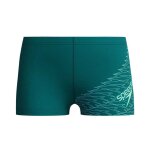 Speedo short de bain medley logo gar�ons 11 - 12 ann�es deep emerald / alfalfa vert