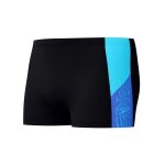 Speedo slip de bain boxer dive homme uk 32 noir / cobalt pop / picton