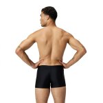 Speedo slip de bain boxer medley logo homme uk 34 noir / hyper jaune