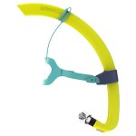 Speedo tuba de plong�e frontale junior bullet unisex one size hyper jaune / arctic glass