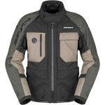 Spidi crossmaster 2 h2out veste textile de moto imperm�able, vert, taille 3xl pour hommes