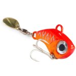 Spinner bait vib spoon metal jig, leurre de pche a vibration, appt dur el, paillettes, wobble, rotation, ...