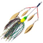Spinnerbait portefeuille bait, multirota spinners, cuillre appt, brochet, pche tackle, tous les appts ...