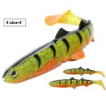 Spinpoler - appât en plastique souple a 3 articulations, 16cm, 22cm, leurres de pêche, brochet, bar, ... Spinpoler - appât en plastique souple a 3 articulations, 16cm, 22cm, leurres de pêche, brochet, bar, ...