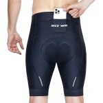 Sports cuissard de cyclisme pour homme vlo shorts de 4d gel rembourr schage rapid pantalon vtt respirant ...