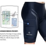 Sports cuissard de cyclisme pour homme vélo shorts de 4d gel rembourré séchage rapid pantalon vtt respirant ... Sports cuissard de cyclisme pour homme vélo shorts de 4d gel rembourré séchage rapid pantalon vtt respirant ...