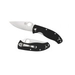 Spyderco c122gp couteau tenacious, lame acier 8cr13mov a cran int�rieur, profil plat, manche 11 cm g10 ...