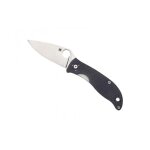 Spyderco c220gpgy couteau polestar, lame acier cts - bd1 a cran int�rieur, profil plat, manche 11, 5 ...