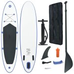 Stand up paddle planche a rame bleu et blanc Stand up paddle planche a rame bleu et blanc