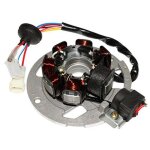 Stator d allumage p2r pour scooter cpi 50 aragon 2007 a 2020 7 pole / 6 fils