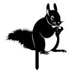 Statue de lapin d'art en mtal, piquet 2d, figurine de lapin, dcor au sol, pour dcor de cour, cadeau, ...