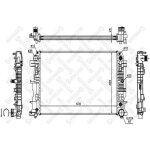 Stellox 10 - 26553 - sx radiateur, refroidissement du moteur pour mercedes - benz, vw