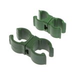 Stent en rotin n58c, accessoires de jardin d'escalade, connecteur de tige, clip r�glable