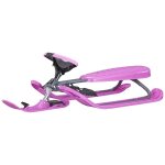 Stiga snowracer curve luge gris / rose Stiga snowracer curve luge gris / rose