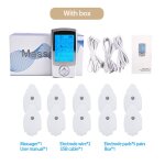 Stimulateur musculaire, 16 modes, 2 canaux de sortie, acupuncture electrique, massage corporel, thérapie ... Stimulateur musculaire, 16 modes, 2 canaux de sortie, acupuncture electrique, massage corporel, thérapie ...