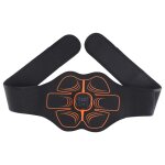 Stimulateur musculaire abdominal electrique ems, ceinture d'entranement, gymnastique a domicile, fitness, ...