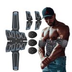 Stimulateur musculaire electrique intelligent, appareil de fitness, stimulation musculaire abs, ceinture ...