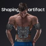 Stimulateur musculaire ems, entraneur intelligent d'entranement abdominal, perte de poids electrique ...