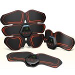Stimulateur de tonification des muscles usb abs pour femmes hommes bras jambes appareil d'entranement ...