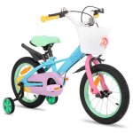 Stitch macaron 12 pouces v�lo d'enfant pour filles & gar�ons de 2 - 4 ans, v�lo de fille avec panier ...