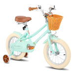 Stitch v�lo enfant 16 pouces pour filles de 4 a 7 ans, v�lo fille 16 pouces avec roulettes et panier ...