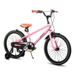 Stitch v�lo enfant 20 pouces pour gar�ons et filles de 7 a 13 ans, bicyclette avec roulettes stabilisatrices, ...