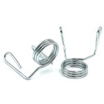Stop disques en acier  spring collar  pour barres musculation � 50mm (lot de 2)