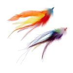 Streamer de p�che a la mouche, 2 pi�ces, truite, saumon, steelhead yd1934