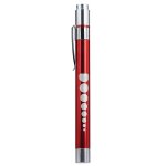 Stylo lampe torche, 1 pi�ce, lampe torche portable a piles, lampe torche d'urgence, rouge