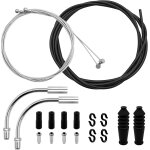 Subzonal - lot de 2 cble de frein avant et aprs vlo, cable frein velo, cble de frein de vlo de montagne, ...