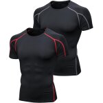 Subzonal - 2 pi�ces tee shirt compression homme maillot running baselayer manches courtes