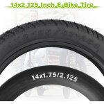 Subzonal - lot de 2 pneus 14 14 x 2, 125 - 57 - 254 plus - lot de 2 chambres a air de 14 - 14 x 1, ... Subzonal - lot de 2 pneus 14 14 x 2, 125 - 57 - 254 plus - lot de 2 chambres a air de 14 - 14 x 1, ...