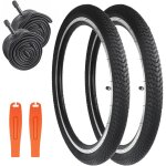 Subzonal - lot de 2 pneus de v�lo pliables 16  16 x 1, 75 47 - 305 pour vtt 16 , v�lo d'enfant, v�lo ...