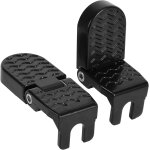 Subzonal - 2 repose - pieds pour v�lo, plaque en acier antid�rapantes pliables repose - pieds passager ...