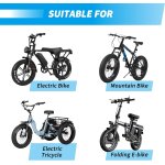 Subzonal - 20x4. 0 fat tire tube, fat tire résistant a la crevaison avec chambre a air, pneu de remplacement ... Subzonal - 20x4. 0 fat tire tube, fat tire résistant a la crevaison avec chambre a air, pneu de remplacement ...