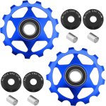 Subzonal - 2pcs 13t poulie de dérailleur roue poulie de roue jockey compatible avec shimano compatible ... Subzonal - 2pcs 13t poulie de dérailleur roue poulie de roue jockey compatible avec shimano compatible ...