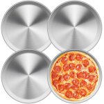 Subzonal - lot de 4 moules a pizza en acier inoxydable - 26 cm - extra epais - plaque de cuisson et vaisselle ... Subzonal - lot de 4 moules a pizza en acier inoxydable - 26 cm - extra epais - plaque de cuisson et vaisselle ...