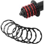 Subzonal - 7 pcs entretoise de cassette de vélo entretoise de moyeu de volant de vélo rondelles de roue ... Subzonal - 7 pcs entretoise de cassette de vélo entretoise de moyeu de volant de vélo rondelles de roue ...