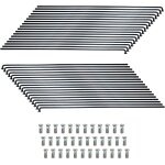 Subzonal - acesome lot de 10 / 36 rayons de vélo avec mamelon, 71 - 253 mm, diamètre 2, 5 mm, rayons ... Subzonal - acesome lot de 10 / 36 rayons de vélo avec mamelon, 71 - 253 mm, diamètre 2, 5 mm, rayons ...