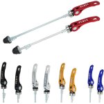 Subzonal - attaches rapides pour vlo de route vtt, set de serrage rapide pour vlo brochette avant et ...