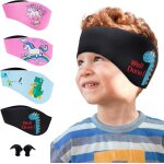Subzonal - bandeau de natation enfant, bandeau elastique avec avec bouchons d'oreille de protection pour ...