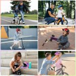 Subzonal - casque de vlo pour enfants, casque intgral avec mentonnire pour garons et filles, casque ...