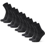 Subzonal - chaussettes de randonn�e en laine m�rinos chaudes avec rembourrage l�ger anti - ampoules pour ...