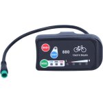 Subzonal - compteur v�lo electrique, affichage lcd 36v 48v compatible, panneau de contr�le pour cyclistes ...