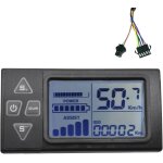 Subzonal - cran lcd ebike compteur de tableau de bord ecran lcd 24v 36v 48v 60v s861 pour panneau de ...