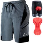 Subzonal - cuissard de cyclisme rembourr� pour homme - doublure 3d - pour vtt, sport, cyclisme, plein ...