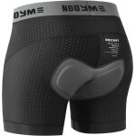 Subzonal - cuissard velo cycliste avec coussin 4d rembourr� cuissard vtt respirant a s�chage rapide short ...