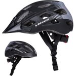 Subzonal - dunlop casque avec lumi�re pour v�lo - r�glable de 55 a 58 cm - pour femmes et hommes - avec ...