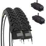 Subzonal - ecovel� v. a, 2 pneus vtt 26 x 1, 95 (50 - 559) + chambres avec valve am�ricaine unisexe, ...