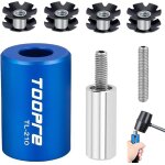 Subzonal - fourche de vlo, ecrou en etoile, casque en etoile, douille de tige centrale, kit d'accessoires ...